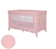 Lorelli Travel cot and playpen 2in1 noemi mellow rose star - Travel Bed
