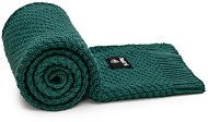 T-Tomi kötött takaró, Smaragd - Pléd