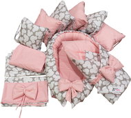 BabyTýpka Baby outfit XL - Mickey pink - Baby Health Check Kit