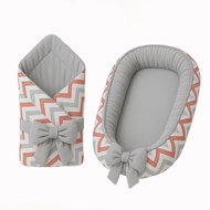 BabyTýpka Baby Equipment Mini Zigzag Red Grey - Baby Health Check Kit