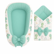 BabyTýpka Luxury mini Dragon Mint baby outfit - Baby Health Check Kit