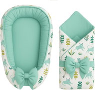 BabyTýpka Luxury mini Jungle Mint baby outfit - Baby Health Check Kit