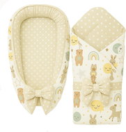 BabyTýpka Luxury mini Sunny Beige baby outfit - Baby Health Check Kit