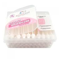 Bocioland Cotton buds for cleaning nose, ears and navel, 60 pcs - Cotton Swabs 