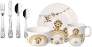 VILLEROY & BOCH Dětská jídelní porcelánová sada ROAR LIKE A LION, 7 ks - Children's Dining Set