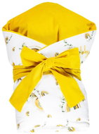 Velvet rainbow feather wrap 100x100 cm - Swaddle Blanket