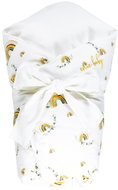 Feather wrap Satine rainbow 80x80 cm - Swaddle Blanket