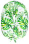 Satine tropical leaves memory foam nursing pillow - Nursing Pillow