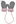 With drawstring YO, grey/pink fur, 98/104