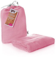 XKKO BMB Bamboo wrap 120 × 120 - Baby Pink - Swaddle Blanket