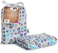 XKKO BMB Bamboo wrap 120 × 120 - Flowers&Birds Boys - Swaddle Blanket