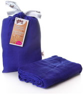 XKKO BMB Bamboo wrap 120 × 120 - Ocean Blue - Swaddle Blanket