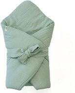 Pinkie Bellou Organic Cotton Muslin Mint - Swaddle Blanket