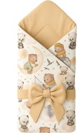 BabyType Wrap Teddy Sky - Swaddle Blanket