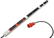 Bachmann Vertical power panel 24 × C13 + 3 × C19 socket, 3 m, 3 × 16 A plug (800.1656) - Surge Protection Socket Strip