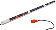 BACHMANN Vertikální napájecí panel 24 × C13, 6 × C19, 3 m, vidlice IEC 3 × 16 A (800.2282) - Surge Protection Socket Strip