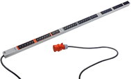 BACHMANN Vertikální napájecí panel 36 × C13, 6 × C19, 3 m, vidlice IEC 3 × 16 A (800.2341) - Surge Protection Socket Strip