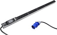 BACHMANN Napájecí panel BN ESSENTIAL, 24 × C13, 3 × C19, měření / fáze, kabel 3 m IEC 16 A BM0024222 - Surge Protection Socket Strip