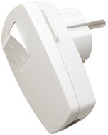 Bachmann Power connector 250 V / 16 A, male, CEE 7 / 7, with switch, for cable, white (911.271) - Connector