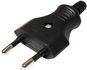 Bachmann Konektor síťový 250 V / 2,5 A, samec, CEE 7 / 16, na kabel, černý (900.002) - Zástrčka