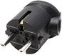 Bachmann Konektor síťový 250 V / 16 A, samec, CEE 7 / 7, lomený, na kabel, černý (911.175) - Zástrčka
