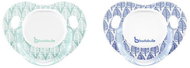 Badabulle Soother ERGO 6-12 m 2 pcs Spring Leaves Boy - Baby Pacifier