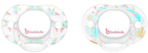 Badabulle Soother PHYSIO 12 m+ 2 pcs Jungle Girl - Baby Pacifier - Main image