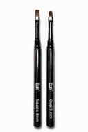 Bafi Oval & Liner Gel Brush Set, 2 pcs - Makeup Brush