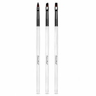 COSMONAIL Sada štětců na gel na nehty, 3 ks - Makeup Brush