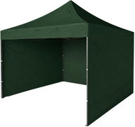 Bagito Party stan nůžkový s bočními stěnami 3 × 3 m, zelený - Party Tent