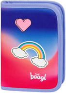 BAAGL Single Layer School Pencil Case Rainbow Red - Pencil Case