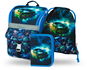 BAAGL 3 SET Zippy Závodní auto: aktovka, penál, sáček - Školní set