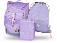 BAAGL 3 SET Airy Pets: backpack, pencil case, bag - School Set