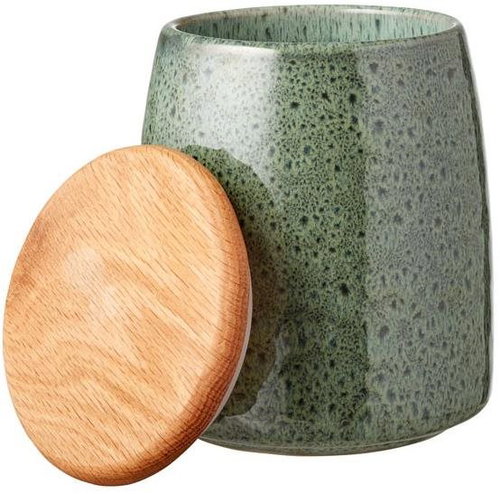 Bitz Jar with lid 16.5 Green - Storage Jar - Main image