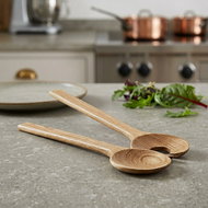 Bitz Salad utensils oak 32 (set of 2) - Kitchen Utensil Set