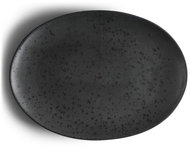 Bitz Oval Serving Bowl 45x34 Black - Bowl