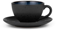 Bitz Šálek s podšálkem Black/Dark Blue - Hrnek