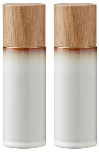 Bitz Set of 2 salt and pepper grinders 16,7 Cream - Mill Set - Main image