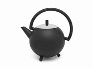 Teapot Saturn Matt Black 1.2L, black handle - Tea Kettle