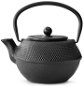 Liatinová kanvička na čaj Jang 1,2L, čierna - Čajová kanvica