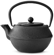 Litinová konvička na čaj Jang 1,2L, černá - Čajová konvice