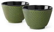 Cast iron tea cups Xilin, green (set of 2) - Set of Cups