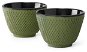 Cast iron tea cups Xilin, green (set of 2) - Set of Cups