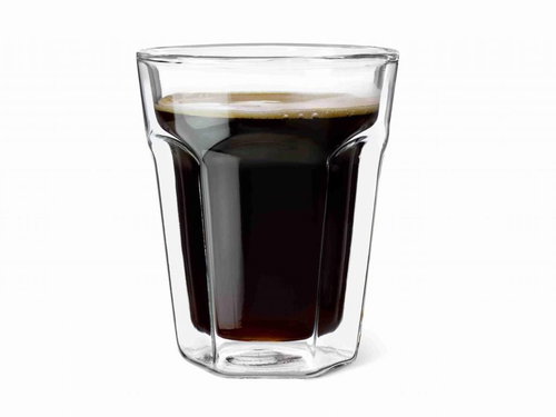 Double-walled glass Coffee, (2pcs), 220ml - Glass - Main image