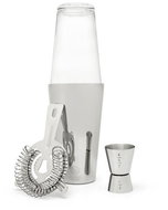Boston shaker 4 piece set (shaker, strainer, measuring cup, spoon) - Cocktail Shaker