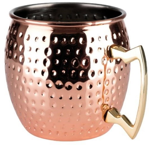 Lyngby Glas Moscow Mule cocktail mug 0,5 l Copper - Tin Mug - Main image