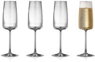 Lyngby Glas Sklenice na sekt Zero 30 cl (4 ks) - Sklenice