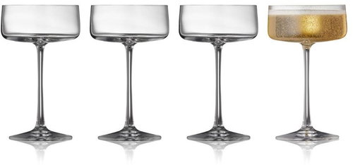 Lyngby Glas Glasses for sparkling wine Zero 26 cl (4 pcs) - Glass - Main image