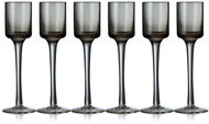 Lyngby Glas Shot Glass Aquavit Grey 50cl (6 pcs) - Glass