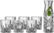 Lyngby Glas Carafe and 6 glasses Crystal - Carafe 
